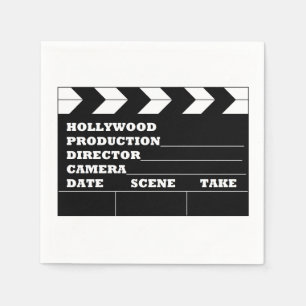 Hollywood Clapboardservetter Pappersservett