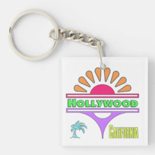 "Hollywood Colorful 1"-nyckelkedja