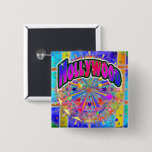 Hollywood Cosmic Unity Button Knapp