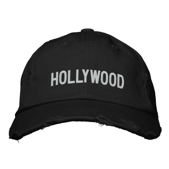 HOLLYWOOD Dam Cap Broderad Keps (Framsida)