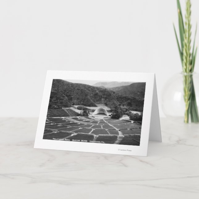Hollywood den Kalifornien Hollywood bunken Kort (Framsida)