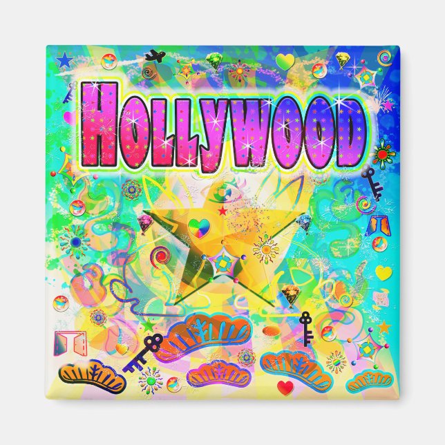 Hollywood Epok Timme Magnet (Framsidan)