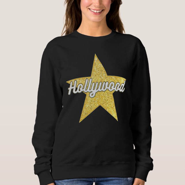 Hollywood fet skript - promenad av Fame Star T Shirt (Framsida)