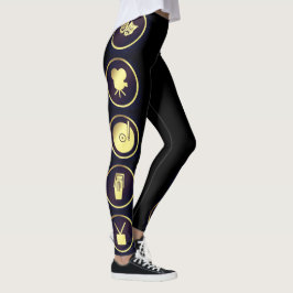 Hollywood Filmstjärna Ikoner Leggings