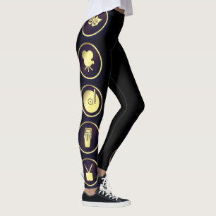 Hollywood Filmstjärna Ikoner Leggings