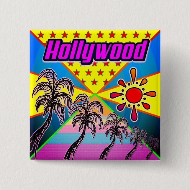 Hollywood Freedom Button Knapp (Framsida)