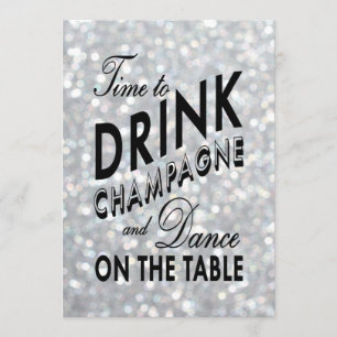 Hollywood Glam Bachelorette Inbjudningar