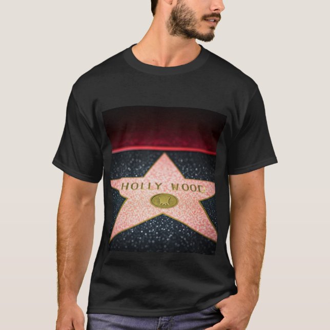 "Hollywood Glam" T Shirt (Framsida)