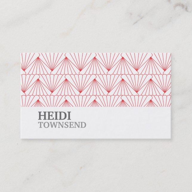 Hollywood Glamor nr 4 Affärskort Visitkort (Framsida)