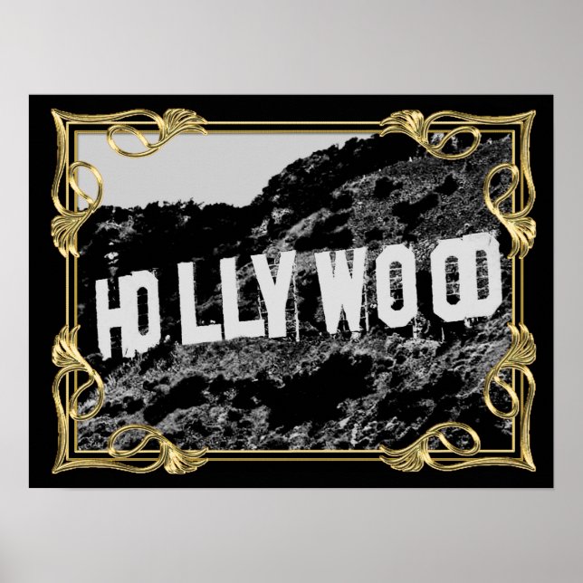 Hollywood Glamor poster FRÅN 14,95 (Framsidan)