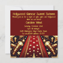 Hollywood Glamor Sweet sixteen