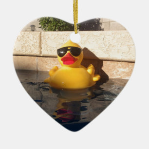 Hollywood gummi Duckie Julgransprydnad Keramik