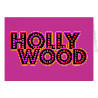 Hollywood Hälsningskort