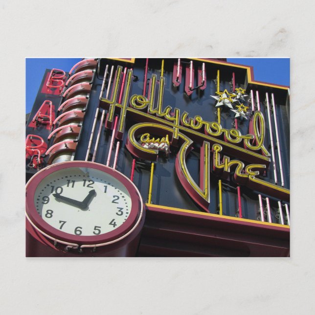 Hollywood Icon Postcard Vykort (Framsida)