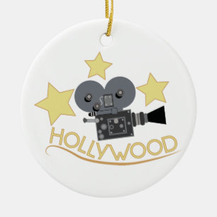 Hollywood Julgransprydnad Keramik