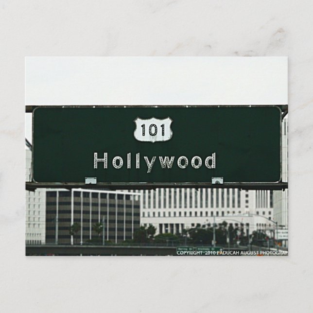 Hollywood, Kalifornien Vykort (Framsida)