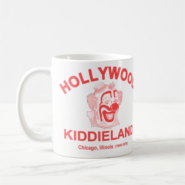 Hollywood Kiddieland, Chicago, IL. Amusement Park Kaffemugg (Vänster)