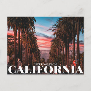 Hollywood, Los Angeles, Kalifornien Vykort