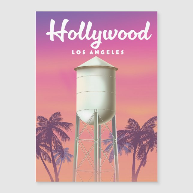 Hollywood Los Angeles Resa affisch (Framsida)