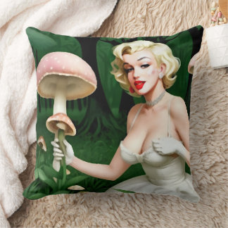 Hollywood Marilyn Monroe Whimsical Svamp Kudde