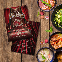 Hollywood Movie Red Carpet Premiere Bröllop Meny