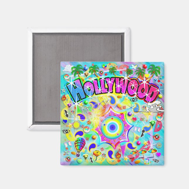 Hollywood Mystisk Dans Magnet (Front/Back)