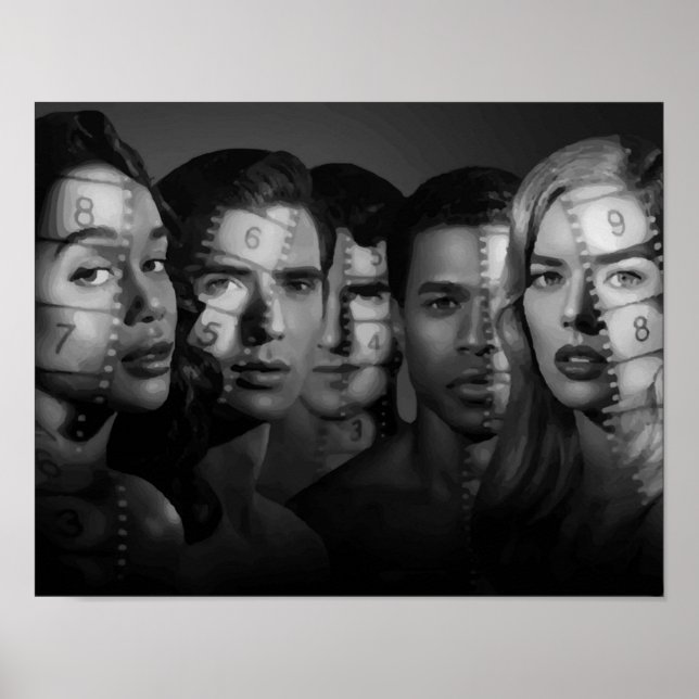 Hollywood Netflix Poster (Framsidan)