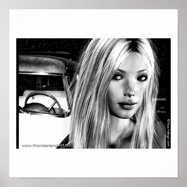 Hollywood Nights Poster (Framsidan)