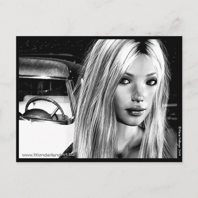 Hollywood Nights Vykort (Framsida)