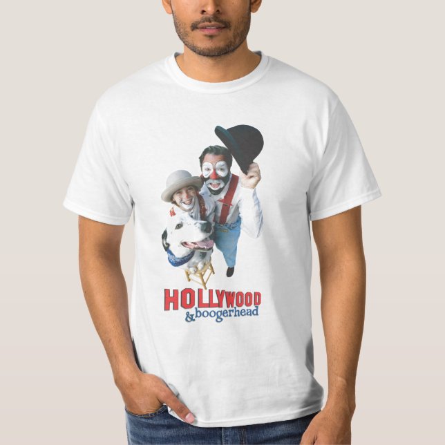 Hollywood och Boogerhead Tee Shirt (Framsida)