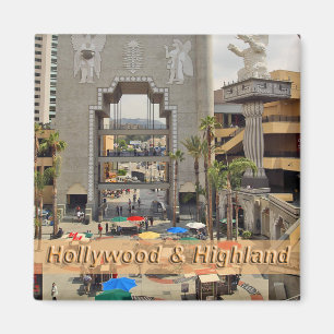 Hollywood och Highland Los Angeles Magnet