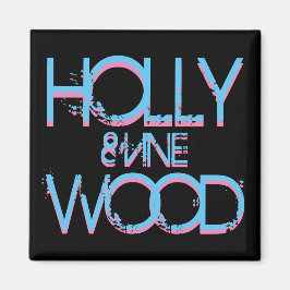 Hollywood och Vine Magnet