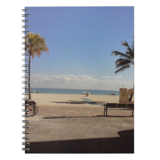 Hollywood paradis anteckningsbok med spiral