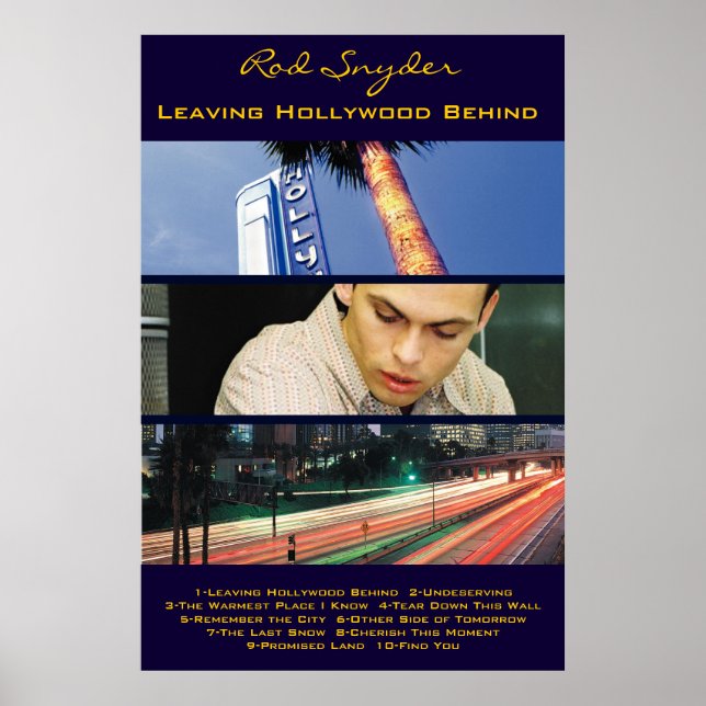 Hollywood Poster (Framsidan)