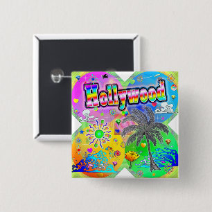 Hollywood Quadro Seasons Button Knapp