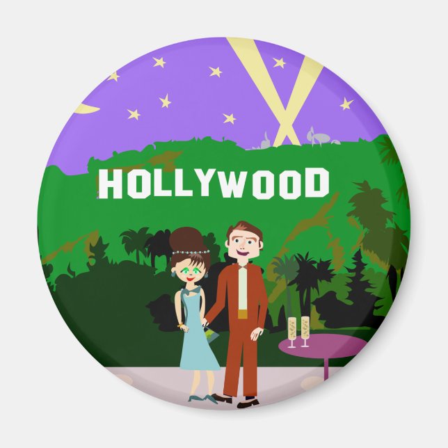 Hollywood Romantik Magnet (Framsidan)