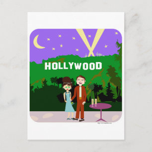 Hollywood Romantik Vykort