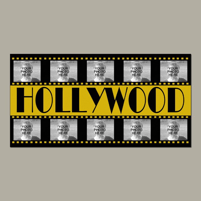 Hollywood Sign Movie Reel Photo Collage Poster (Skapare uppladdad)