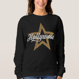 Hollywood-skript med stjärnor (vit typ) t shirt