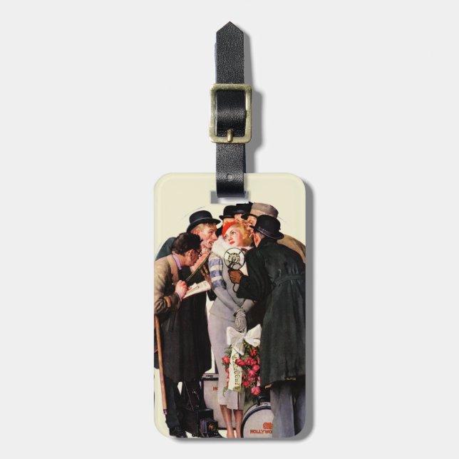 Hollywood Starlet Bagagebricka (Vertikal Framsida)
