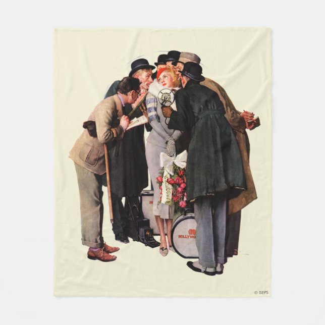 Hollywood Starlet Fleecefilt (Framsidan)