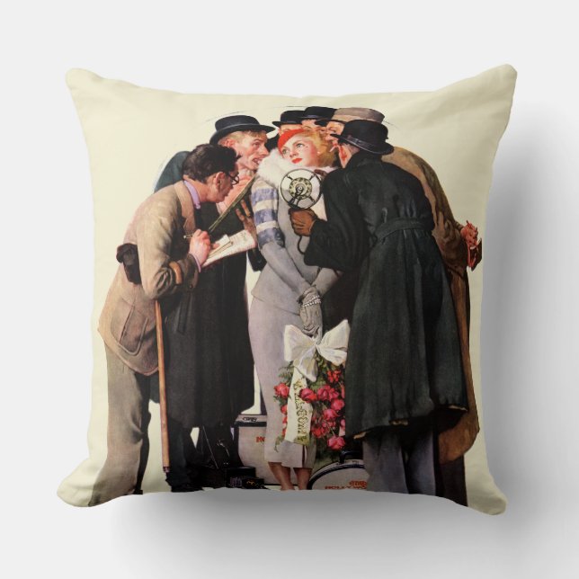 Hollywood Starlet Kudde (Framsida)