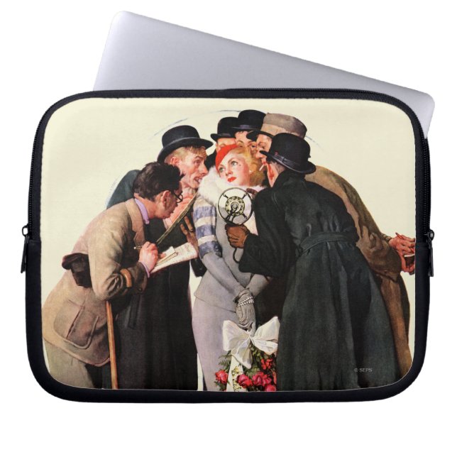 Hollywood Starlet Laptop Sleeve (Framsidan)