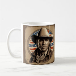 Hollywood Stil Cowboy Kaffemugg