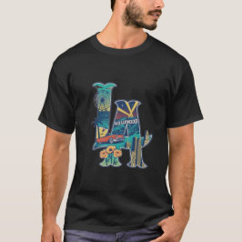 Hollywood Stil T-Shirt - Trendig Movie City Design