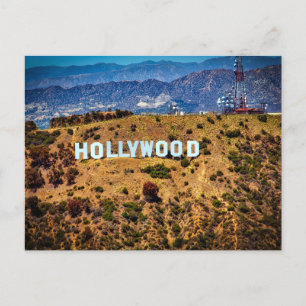 Hollywood, symboler, vykort