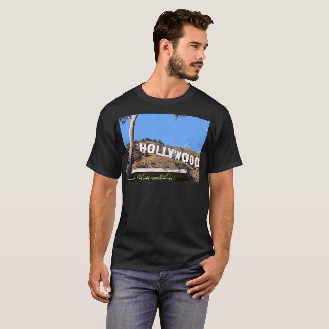 HOLLYWOOD. T-Shirt (Hel framsida)