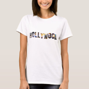 Hollywood T-Shirt, Påstående Tee, Tumblr Shirt T-shirt