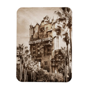 Hollywood Torn Hotel Magnet