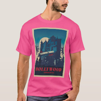 Hollywood Torn Hotel - Minimalist Travel Stil - T Shirt
